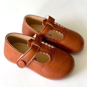 Toddler Kids Mary Jane Dress Shoes in Brown Size 6